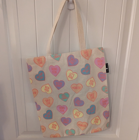 Sweet Reads Tote Bag By Out Of Print NWOT - Picture 4 of 11